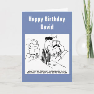 Overworked Doctors Birthday Card