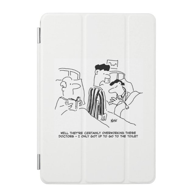 Overworked Doctors iPad Mini Cover (Front)