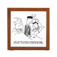 Overworked Doctors Pencil Holder