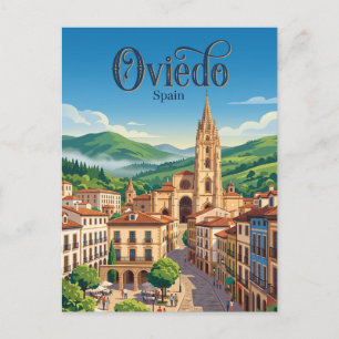 Oviedo Spain Postcard