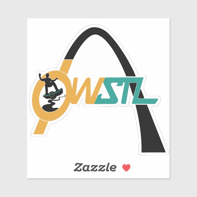 OW STL Logo Sticker (Sheet)