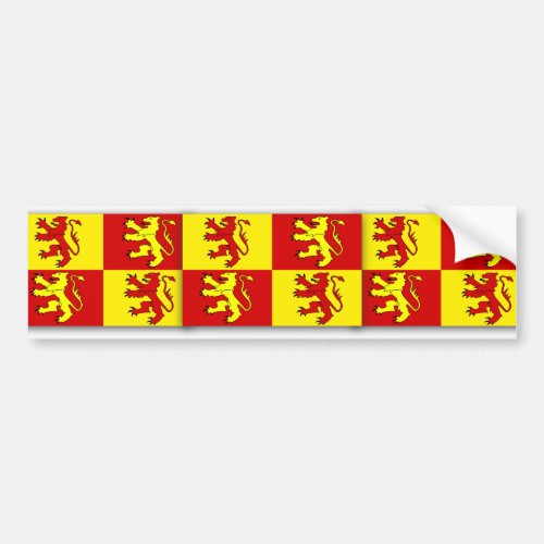 Owain Glyndwr United Kingdom flag Bumper Sticker