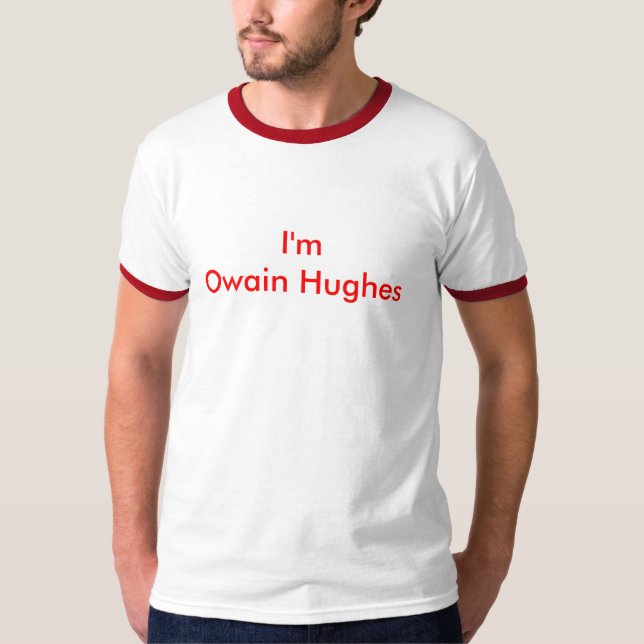 Owain Hughes T-Shirt (Front)