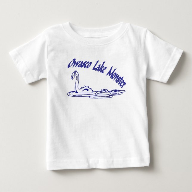 Owasco Lake Monster Baby T-Shirt (Front)