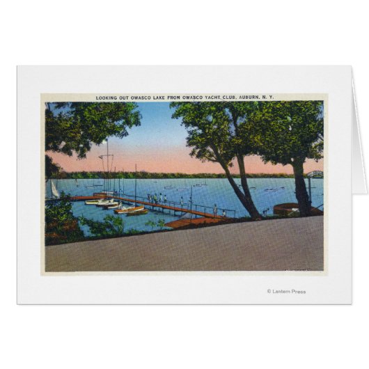 Owasco Yacht Club View of Owasco Lake (Front Horizontal)