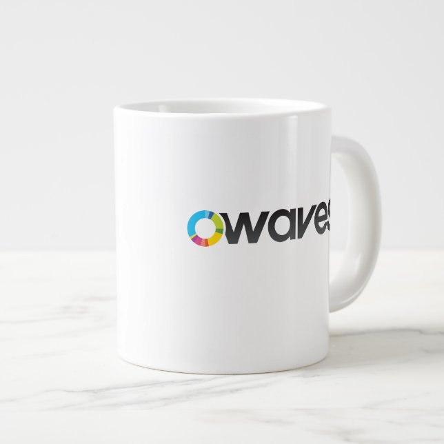 Owaves Jumbo Mug (Front Right)