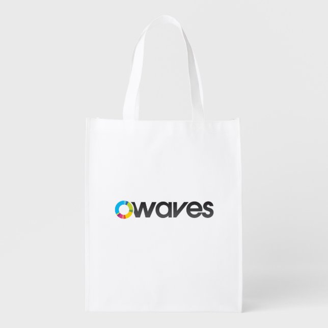 Owaves Reusable Shopping Bag (Front)