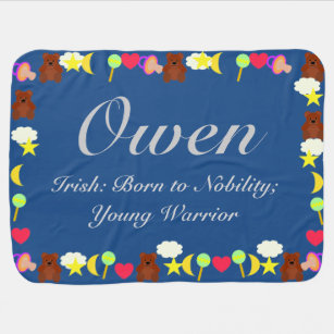 name origin baby blankets zazzle