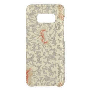 Owen Jones Vintage Pattern: Coral Floral Gray Uncommon Samsung Galaxy S8 Case