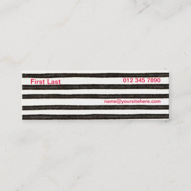 owen mini business card (Front)