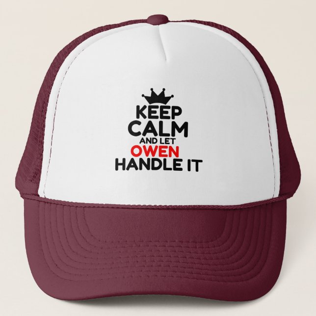 OWEN TRUCKER HAT (Front)