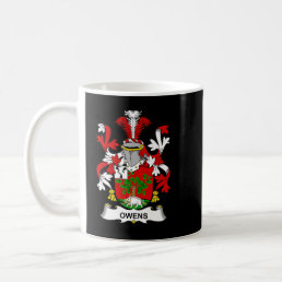 Owens Coat of Arms  Family Crest Premium  Coffee Mug