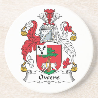 Owens Family Crest Coaster