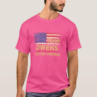 Owens Last Name Shirt Team Owens Lifetime Member