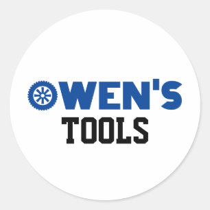 Owen's Tools Classic Round Sticker