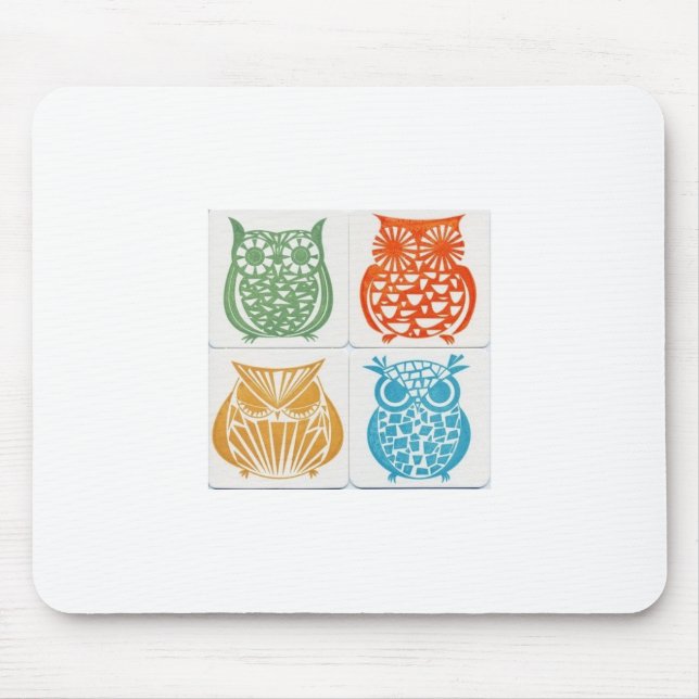 owl5 mouse pad (Front)