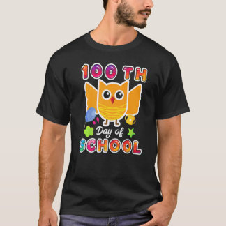 Owl 100 Days Of School Great Idea For Parents And T-Shirt