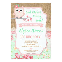 50% Off Owl Party Invitations – Limited Time Only | Zazzle