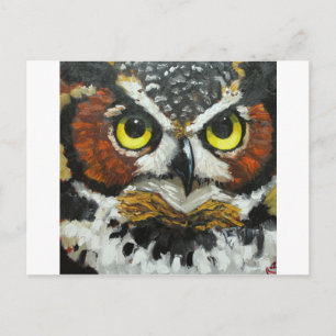 Owl#20 Postcard