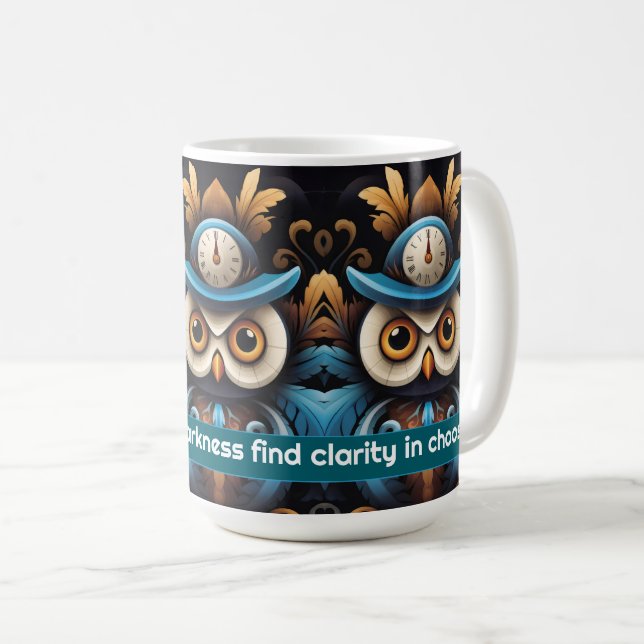 Owl 2 coffee mug (Front Right)