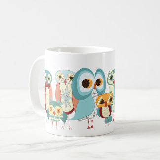 Owl-a-Day Retro Owl Mug
