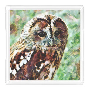 OWL ACRYLIC TRAY