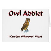 Owl Addict (Front Horizontal)