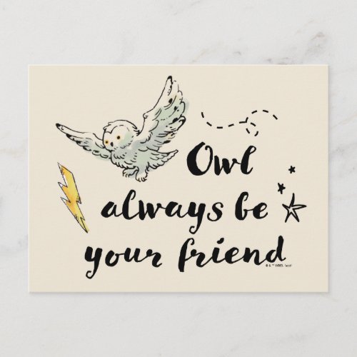Owl Always Be Your Friend Postcard