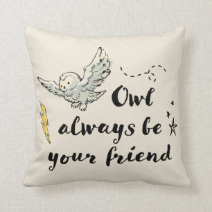 Owl Always Be Your Friend Throw Pillow