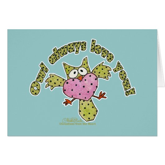 Owl Always Love You! Cards (Front Horizontal)