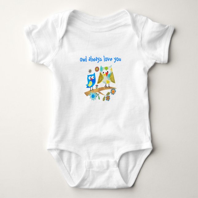 Owl Always Love You-Cute Infants & Toddlers Shirt (Front)