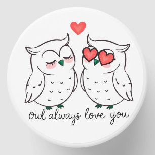 Owl always love you mini candle favors