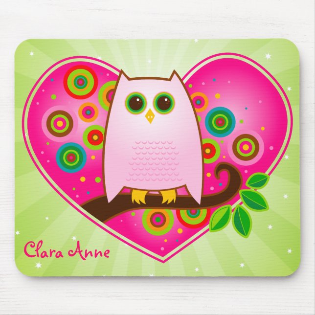 Owl Always Love You Mousepad (Front)