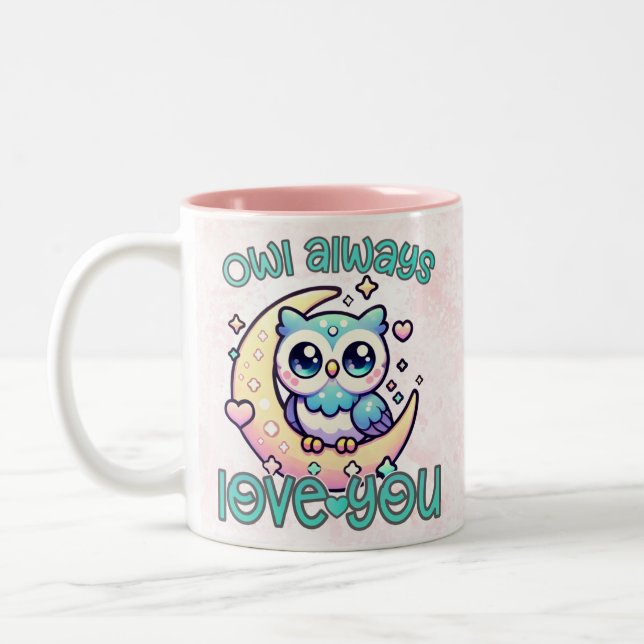 Owl always love you mug (Left)