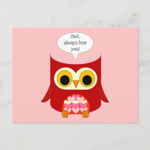 Owl Always Love You Post Card