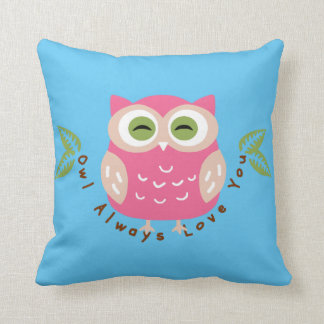 Owl Always Love You Throw Pillow