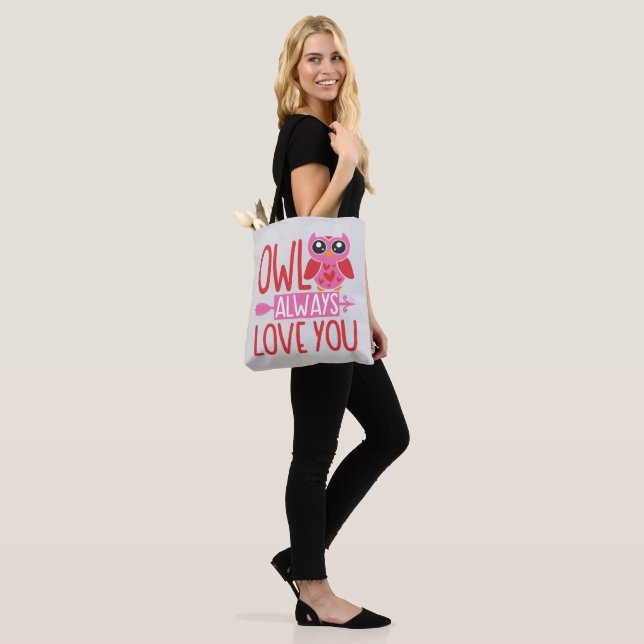 Owl Always Love You Tote Bag (On Model)