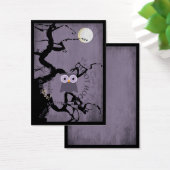 Owl and Creepy Gnarled Tree for Halloween (Desk)