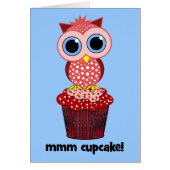 owl and cupcake (Front)