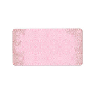 Owl and Firefly Lace Label