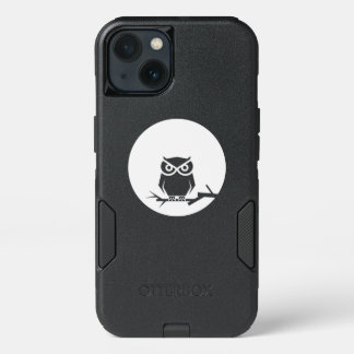 Owl and the moon iPhone 13 case