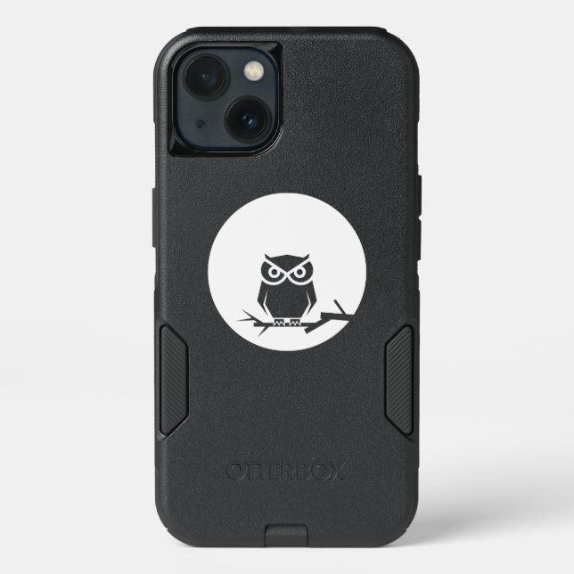 Owl and the moon otterbox iPhone case (Back)