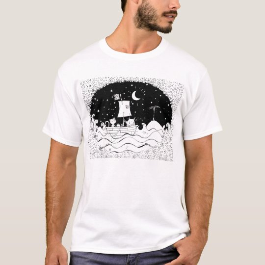 Owl and the pussy cat t-shirt
