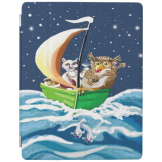 Owl and the pussycat went to sea iPad smart cover