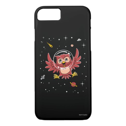 Owl Animals In Space iPhone 87 Case