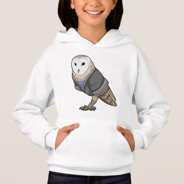 Owl as Secretary Hoodie (Front)