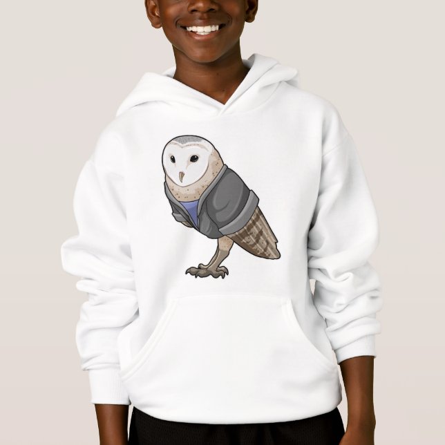 Owl as Secretary Hoodie (Front)