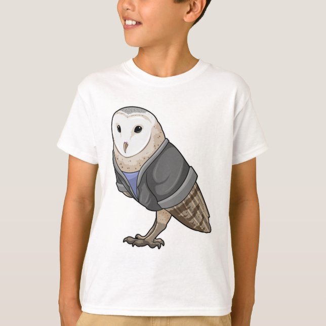 Owl as Secretary T-Shirt (Front)