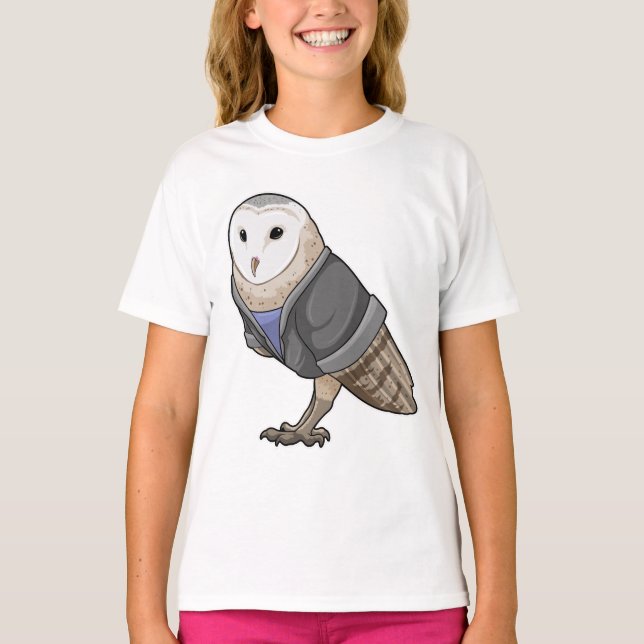 Owl as Secretary T-Shirt (Front)