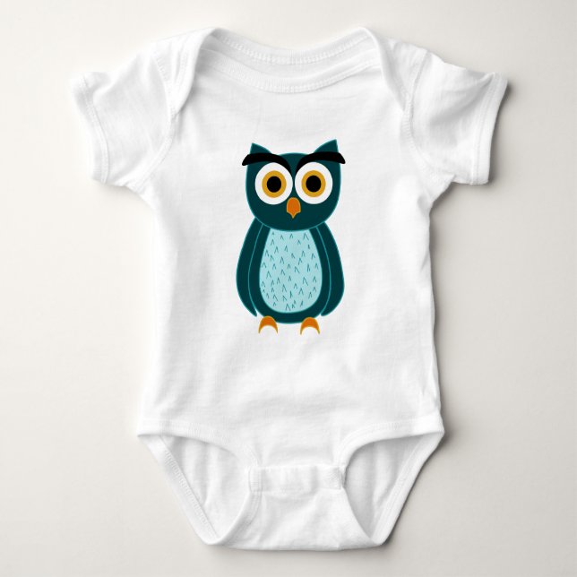 owl baby bodysuit (Front)
